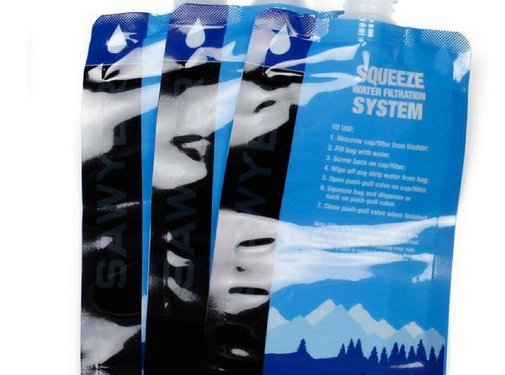 Sawyer Sawyer 0.5L Squeezable Pouch (3 pieces)