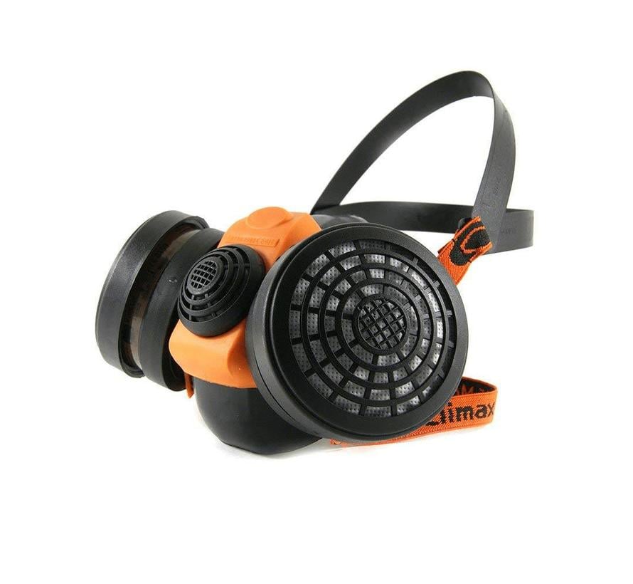 Climax Gas Mask - 756 - Incl P3 Filters - Half Face Mask
