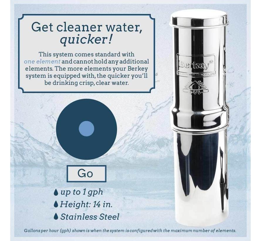 Berkey Go Kit  Waterfilter - Voor Op Reis - 3,8 Liter per uur