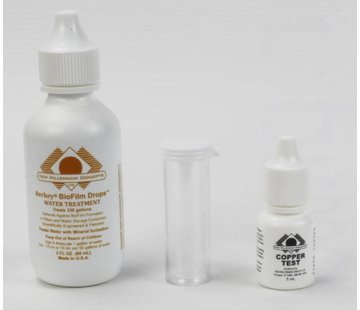 Berkey Waterfilters Biofilm druppels 60ml - Zilver & koper Inoden - Voorkomt alggroei