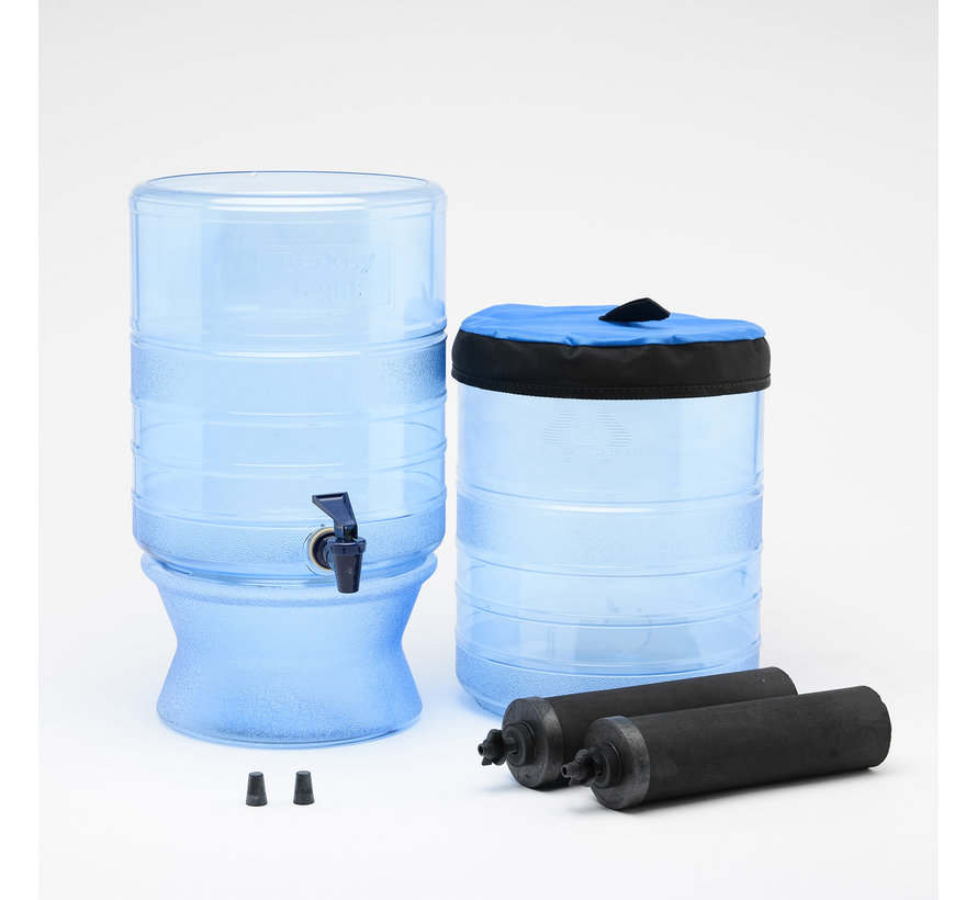 De Berkey Light waterfilter – tot wel 15.2 Liter per uur