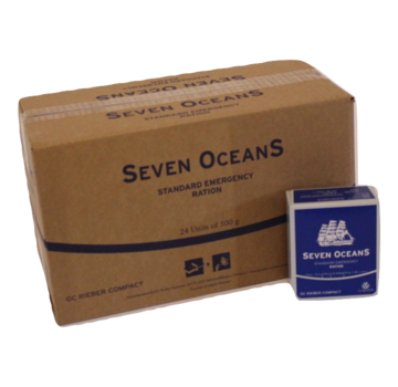 GC Rieber Compact Seven Oceans - Noodrantsoen - 2500 Calorieën - hele doos met 24 stuks