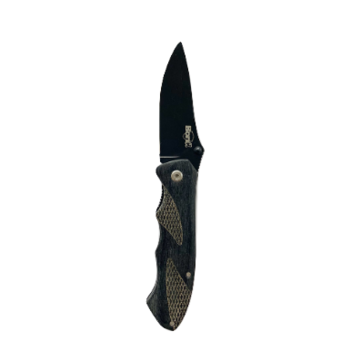 BonQ Bonq Zakmes - Zwart - 19.5cm - 100% Metaal