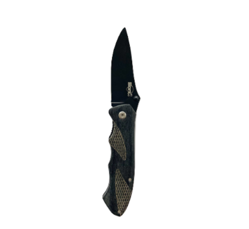 BonQ Bonq Zakmes - Zwart - 19.5cm - 100% Metaal