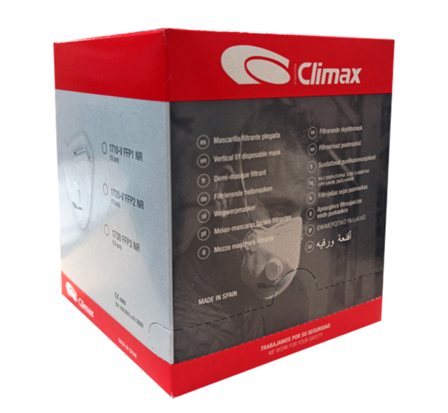 Climax Stofmasker - 1720 -V - FFP2 - 20  stuks