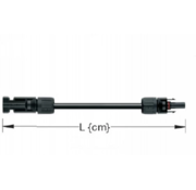 Ecoflow TopSolar kabel 4mm² 5m MC4 male/female