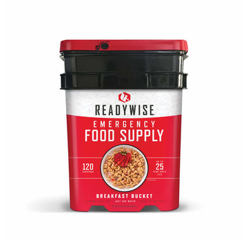 Readywise Readywise 120 porties gevriesdroogde vegetarische ontbijt maaltijden