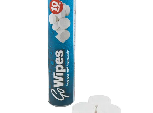 BCB Adventure  Go Wipes Instant Doekjes Voor Buiten - 10 Tabletten - Biologisch Afbreekbaar