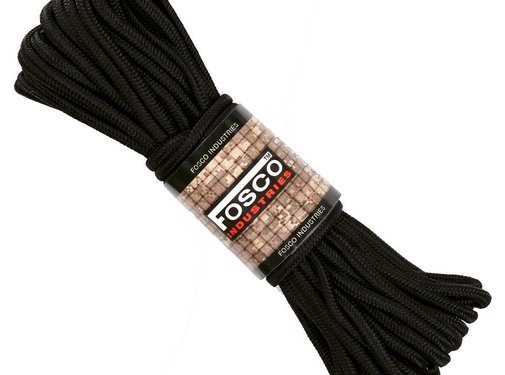 Fosco Fosco Paracord - Black - 15m - 7mm - Copy