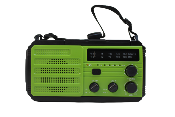 Totle Totle Titan Noodradio - AM/FM/NOAA - 2*4000mAh Accu - Zaklamp - 3 Manieren Oplaadbaar