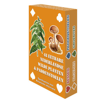 wilderniskaarten Wilderniskaarten - Eetbare Flora - Speelkaarten + Mini Survival Gids