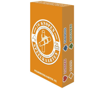 wilderniskaarten Wilderniskaarten - 70 Knopen - Speelkaarten + Mini Survival Gids