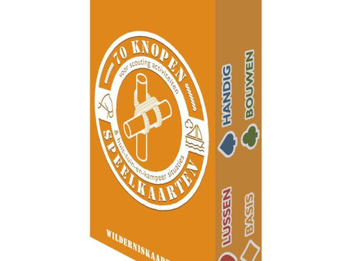 wilderniskaarten Wilderness cards - 70 knots - Playing cards + Mini Survival Guide