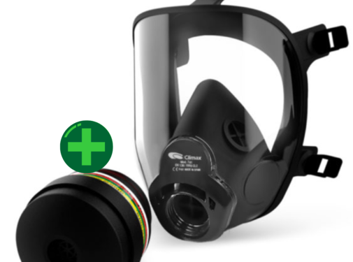 Climax Gas Masker - 741 - EN 148-1 (Rd40) Aansluiting + Filter ABEK2P3