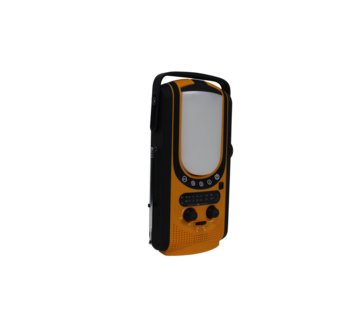 totle Totle Noodradio Ace - 6000 mAh - AM/FM - Zaklamp En Leeslamp - Meerdere Manieren Oplaadbaar - SOS functieslampeslamp