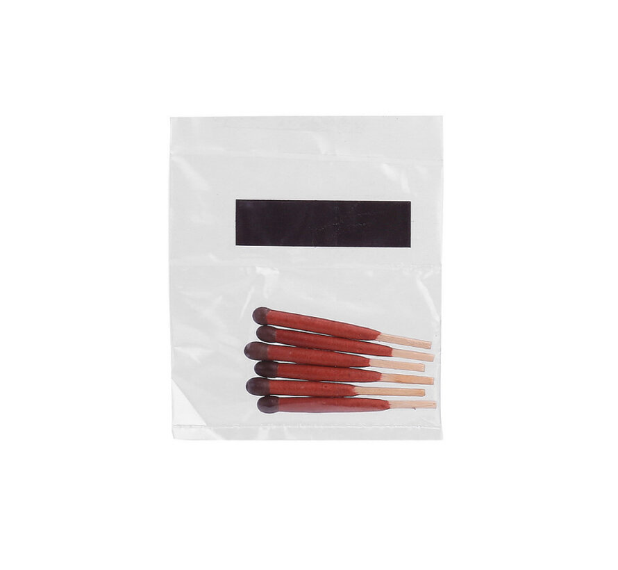 BCB waterproof matches + striking stick (6 per bag)