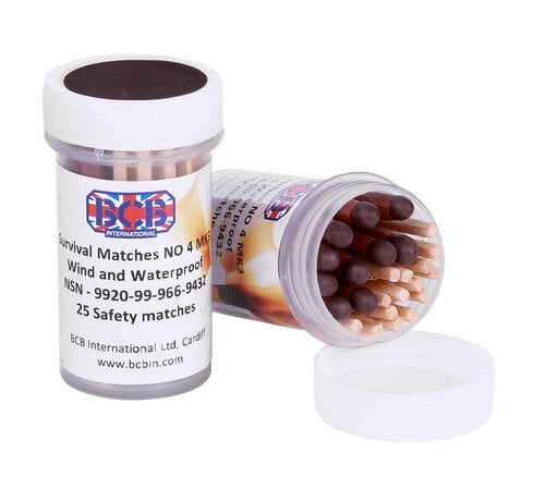 BCB Adventure BCB waterdichte lucifers 1 x 25 stuks. CN327A