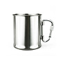 Stainless Steel Cup 300ml with Screw-Lock Carabiner | Fosco