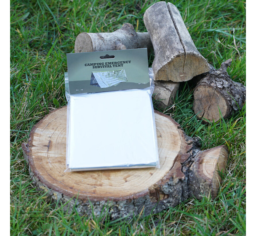 Fosco Emergency Tent - Zilver - 243x152cm