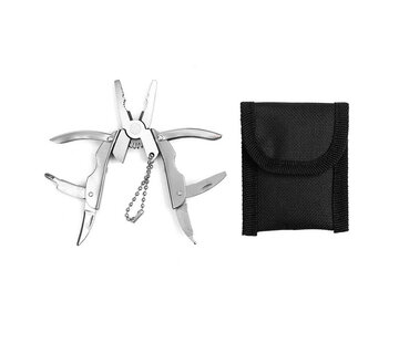 BCB Adventure  BCB Scarab Multitool Compacte RVS multitool met hoes