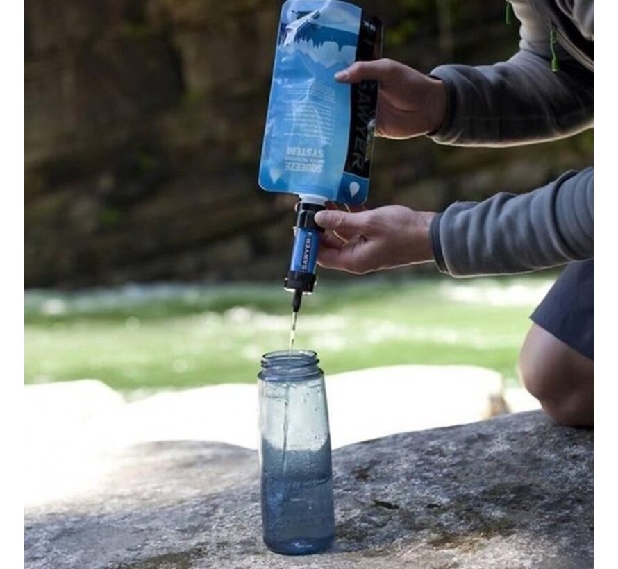 Sawyer Waterfilter SP128 - Mini - Blauw - 375.000 Liter