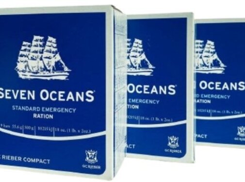GC Rieber Compact Seven Oceans Emergency Ration - 500 Grams - 2500 Calories - Copy