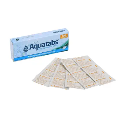 Waterzuiveringstabletten