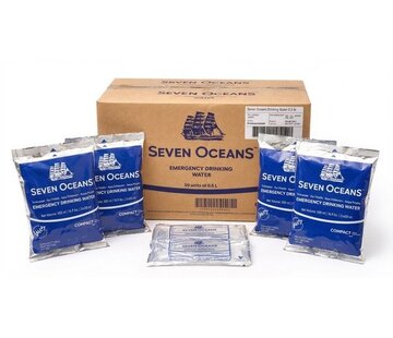 Seven Oceans 72 Hour Drinking Water Package (1 person) – 9 liters