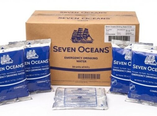 Seven Oceans 72 Hour Drinking Water Package (1 person) – 9 liters