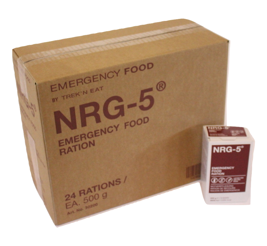 MSI NRG-5 - Noodrantsoen - 2300 kcal - Vegan - Voor 3 maanden