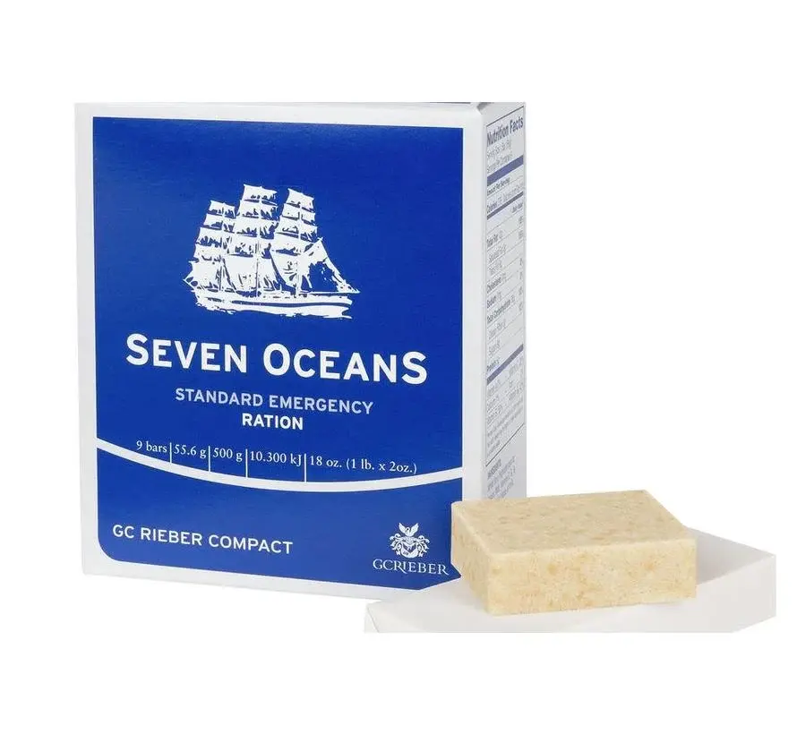 Seven Oceans 72 uur Noodrantsoen - 3x  500 Gram - 2500 Calorieën