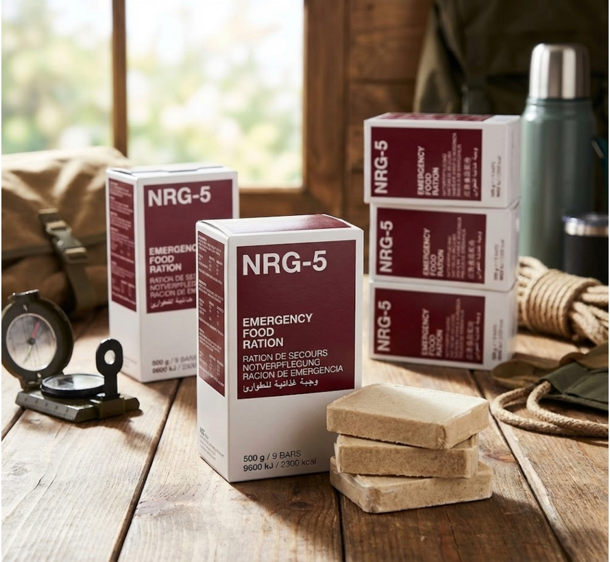 72 uur noodrantsoen NRG-5 pakket – 3x 2300 kcal (vegan, lactosevrij, GMO-vrij)