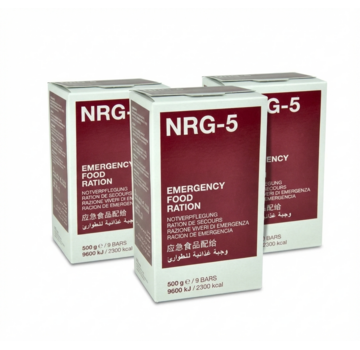 MSI 72 uur Noodrantsoen NRG-5 Pakket (1 persoon) – 3 dagen eten