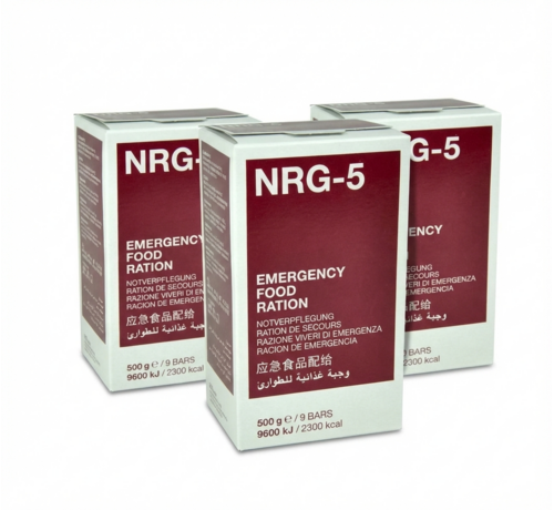 MSI 72 Hour Emergency Ration NRG-5 Pack (1 person) – 3 days of food