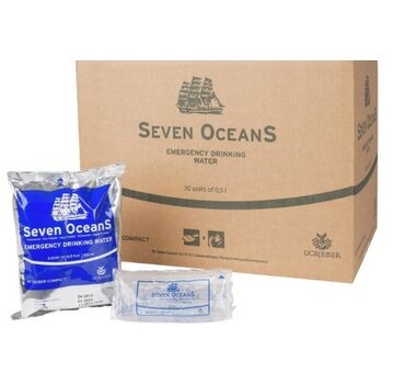 Seven Oceans Lang Houdbaar Drinkwater 30 × 500 ml (15 liter)