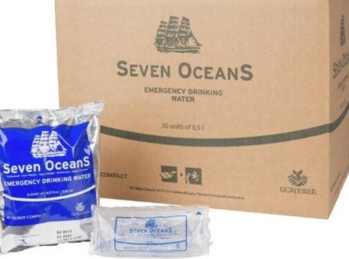 Seven Oceans Lang Houdbaar Drinkwater 30 × 500 ml (15 liter)