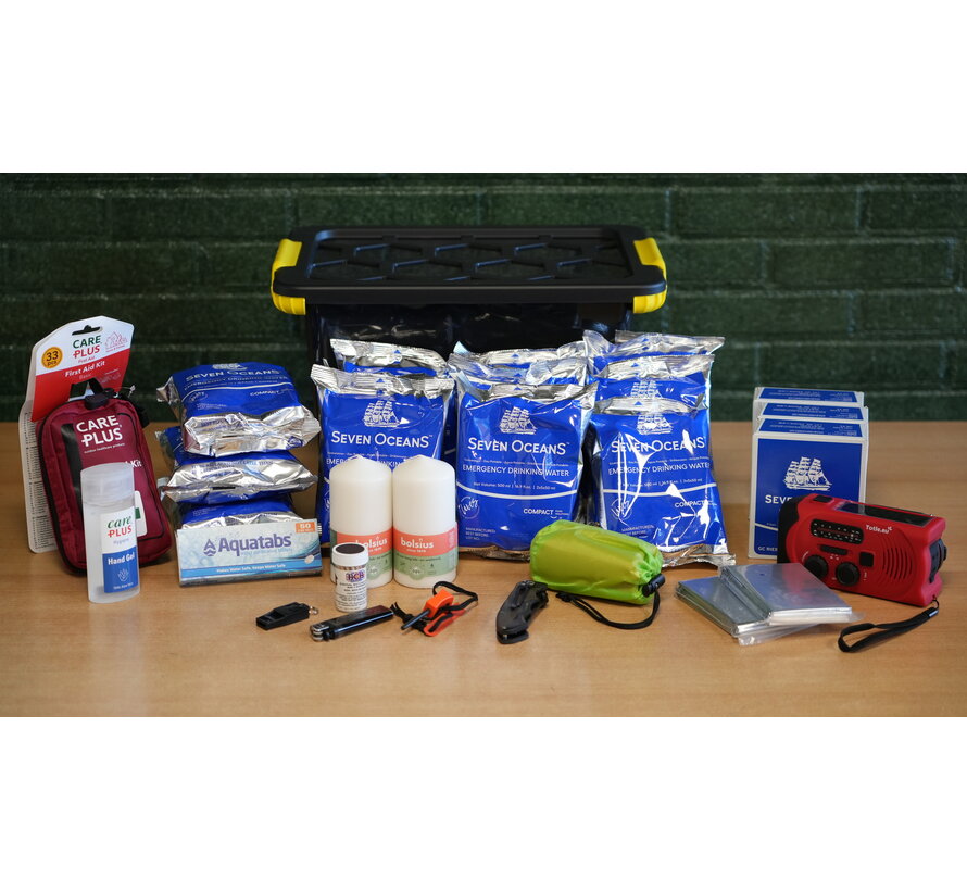 Government 72-hour Basic Emergency Package (1 person)