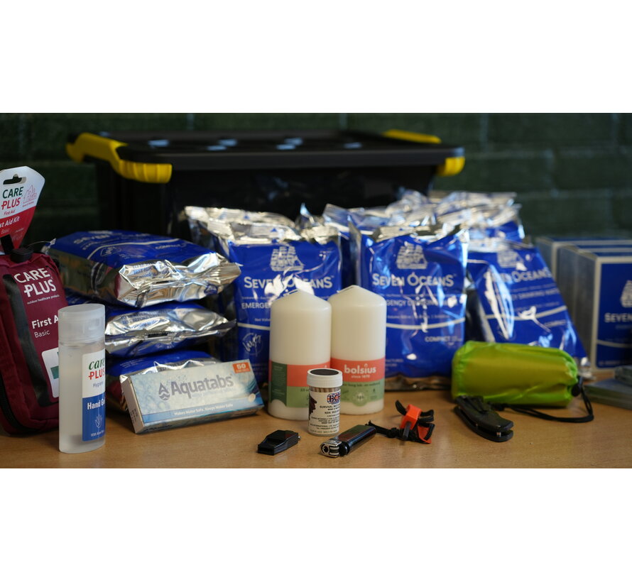 Government 72-hour Basic Emergency Package (1 person)