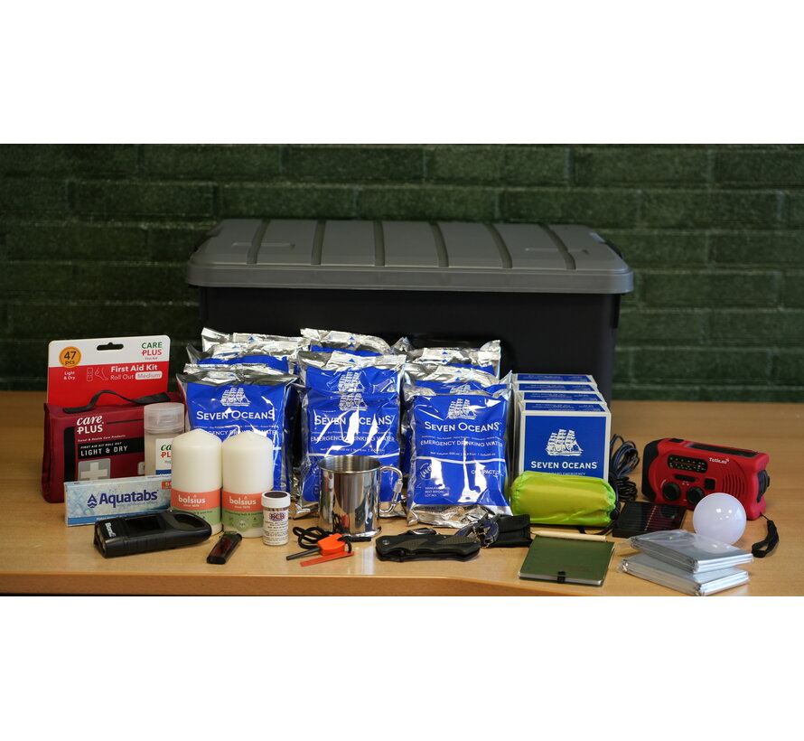 Government 72-hour Complete emergency package (1 person)