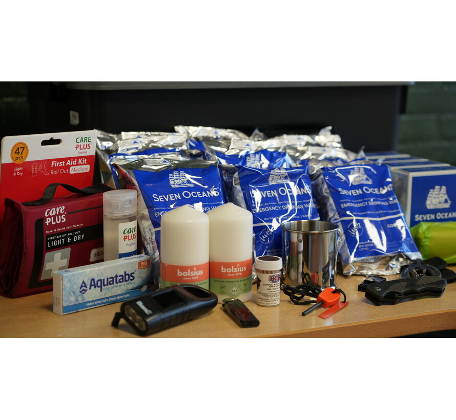 Government 72-hour Complete emergency package (1 person)