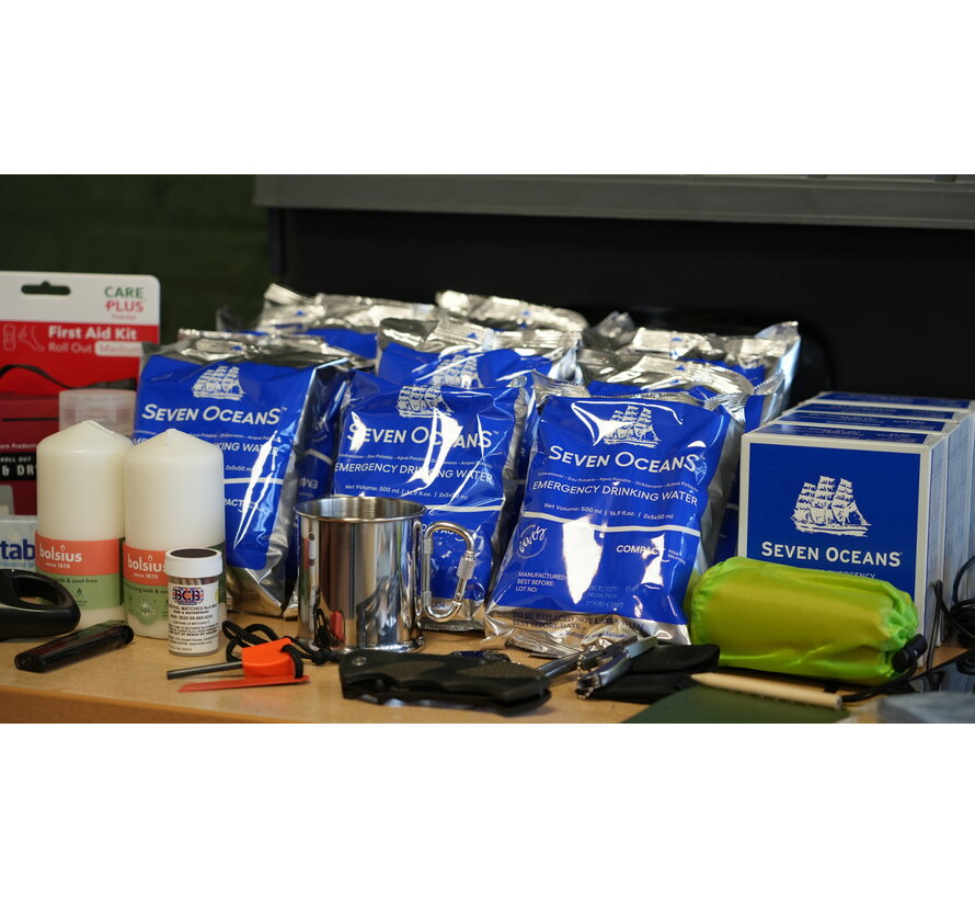 Government 72-hour Complete emergency package (1 person)