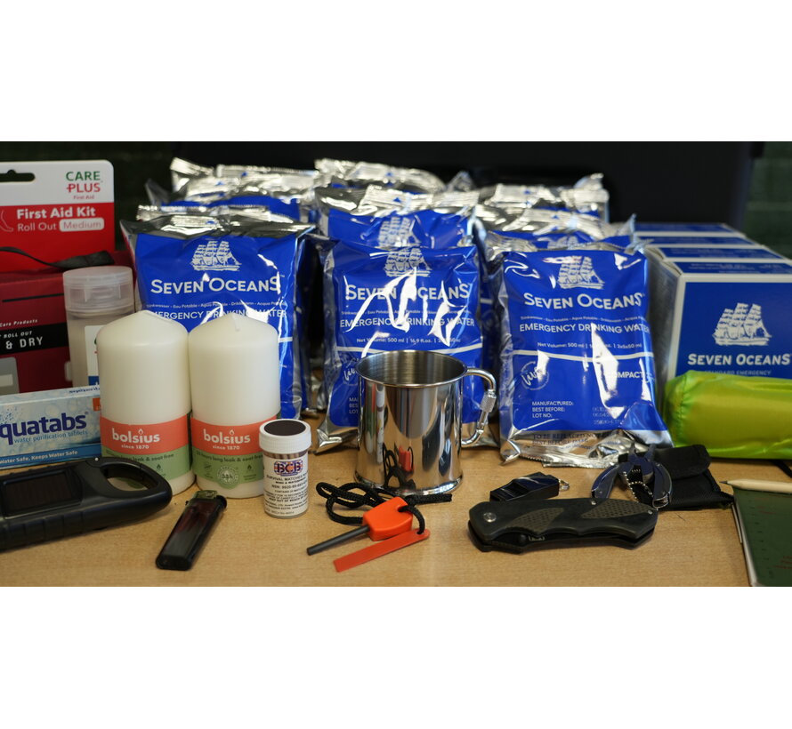 Government 72-hour Complete emergency package (1 person)