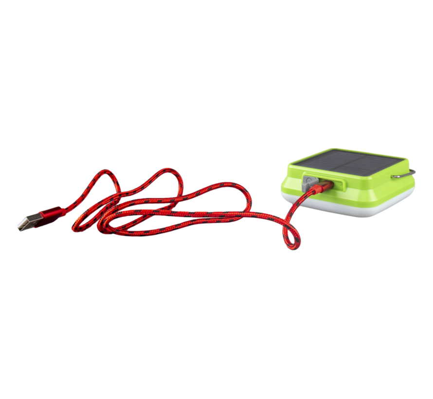 Rubytec Dimbare LED-lamp - USB Solar Lantern - Oplaadbaar in 24 Uur Via Zonne-energie