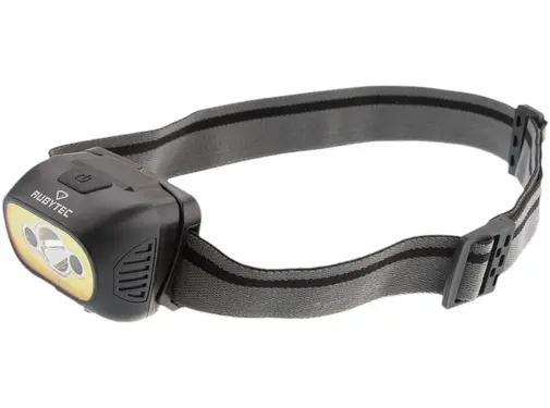 Rubytec Owl Sensor USB oplaadbare hoofdlamp zwart