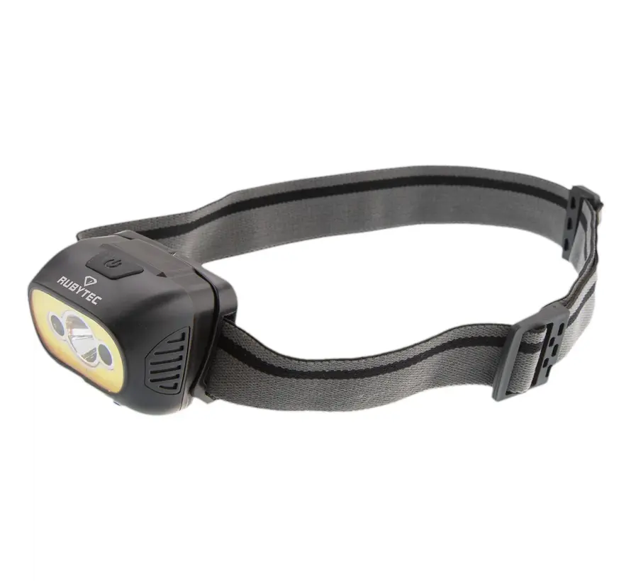 Rubytec Owl Sensor USB oplaadbare hoofdlamp zwart