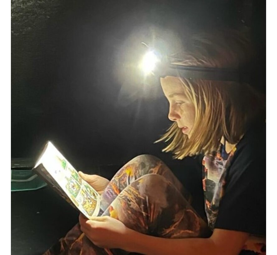 Rubytec Owl Sensor USB rechargeable headlamp black