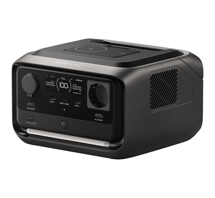 EcoFlow RIVER 3 Plus (Wireless) Power Station met powerbank