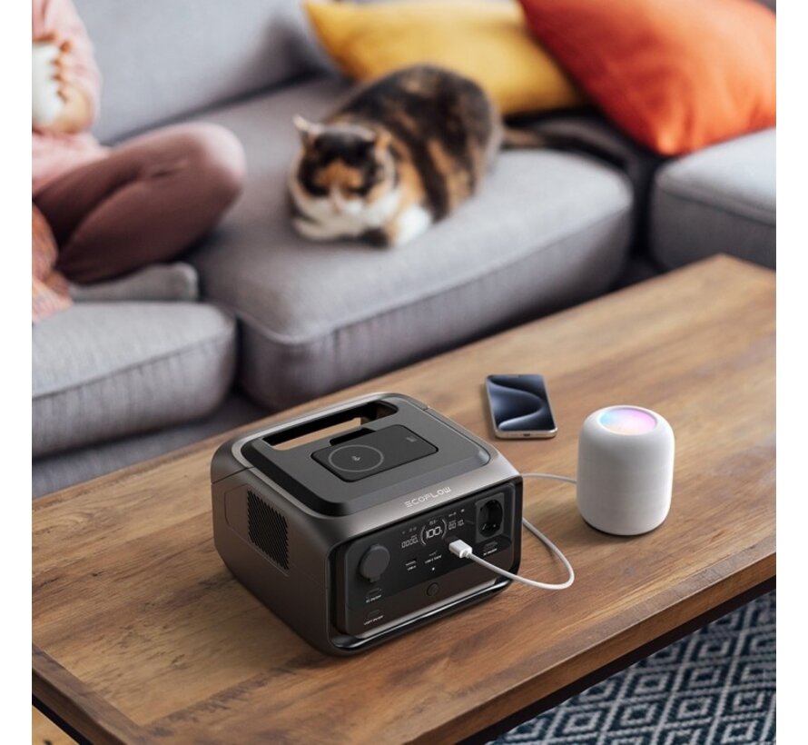 EcoFlow RIVER 3 Plus (Wireless) Power Station met powerbank