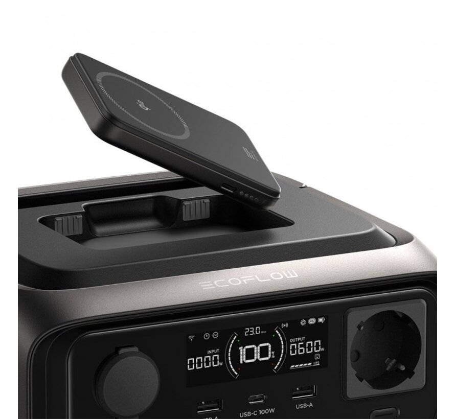 EcoFlow RIVER 3 Plus (Wireless) Power Station met powerbank