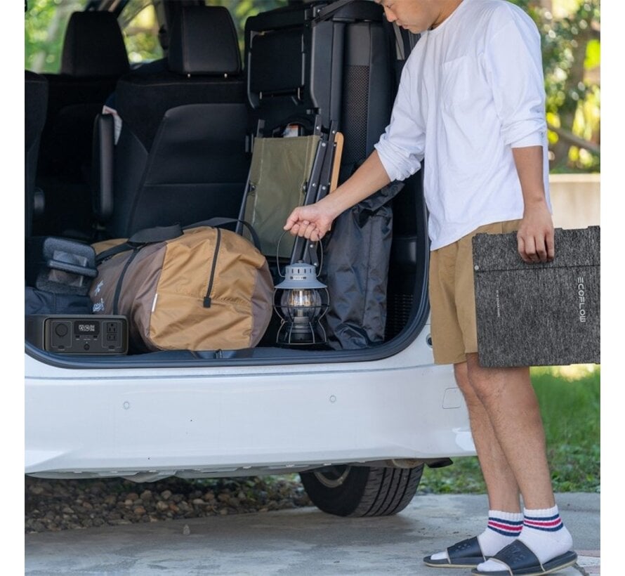 EcoFlow 60W opvouwbaar zonnepaneel met USB-C